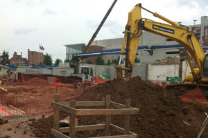 site preparation new hotel concrete contractor