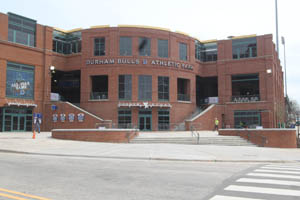 Durham Bulls Athletic Park entrance